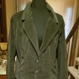 "SONOMA LIFE STYLE" SUEDE CLOTH FALL JACKET.